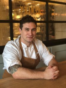 chef Daniel Gorman at Henley restaurant in nashville