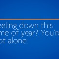 Feeling down this time of year? You're not alone