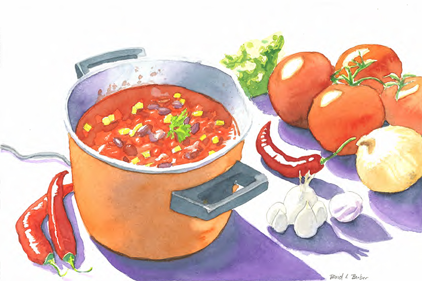 homemade chili