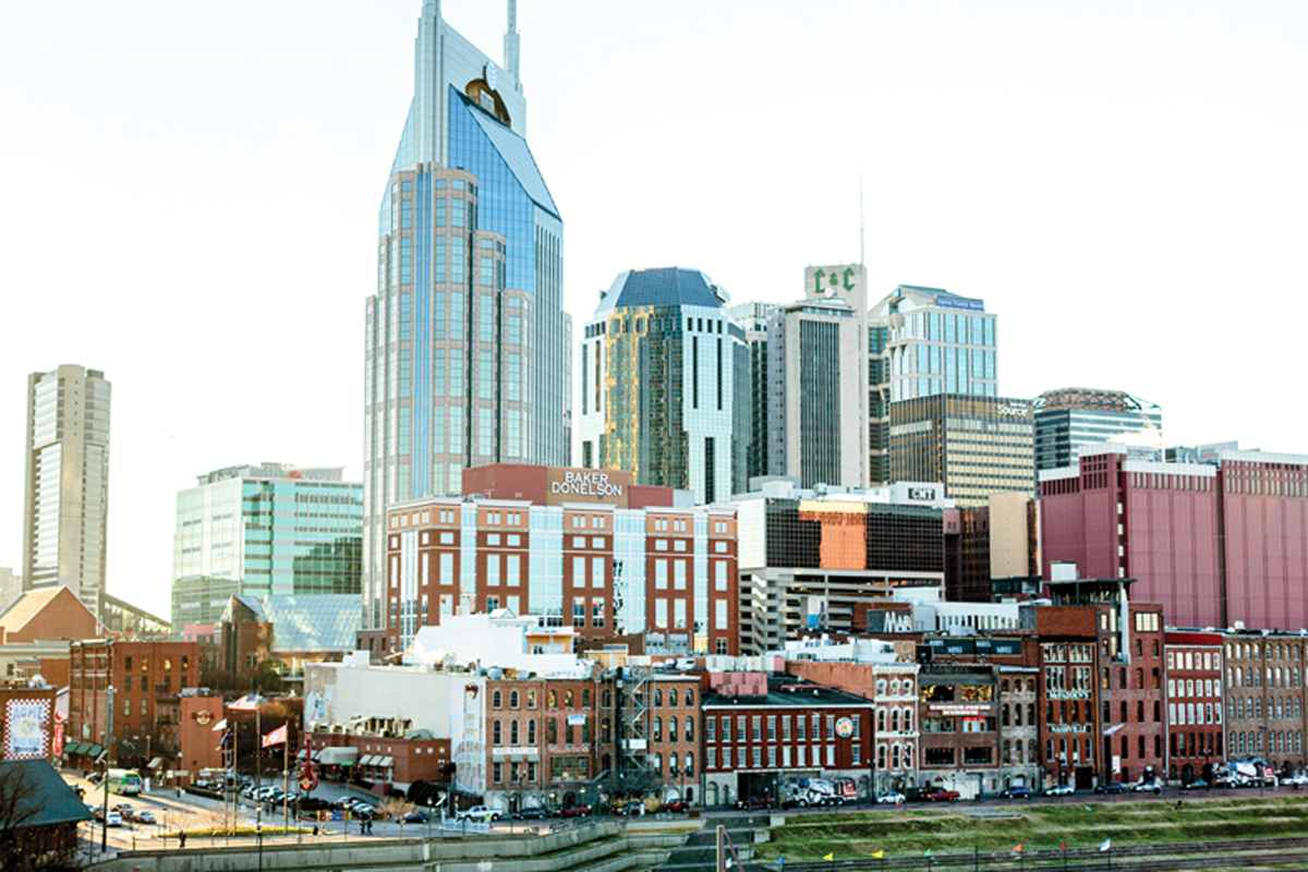 scenic view of Nashville