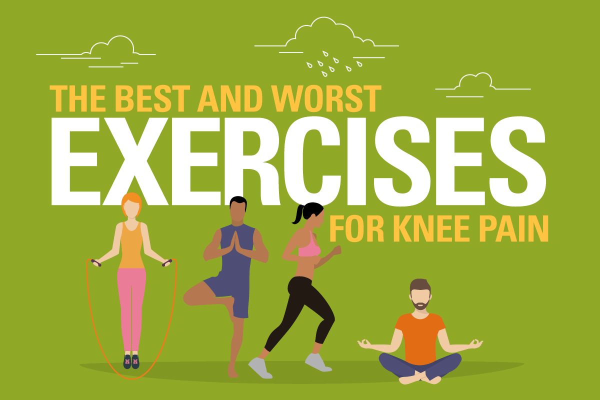 The Best and Worst Exercises for Knee Pain