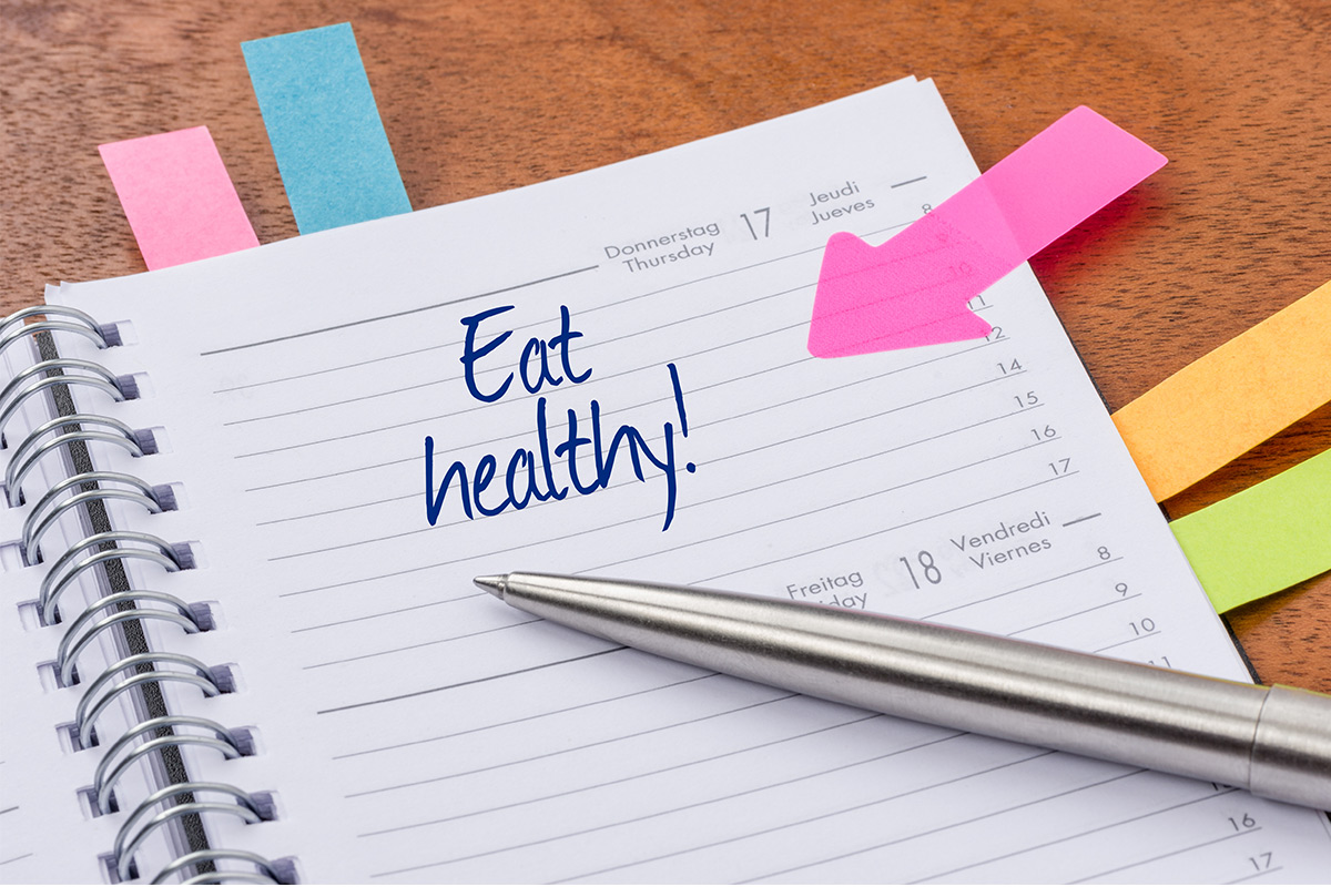 planner to help change eating habits