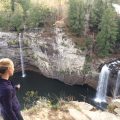 Early winter waterfall-viewing at Rockhouse and Cane Creek Falls in Fall Creek Falls State Park
