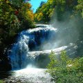 The roaring Bald River Falls make for a great summertime adventure in East Tennessee