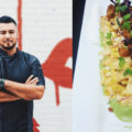 Chef Austin Garcia and his Street Corn Salad