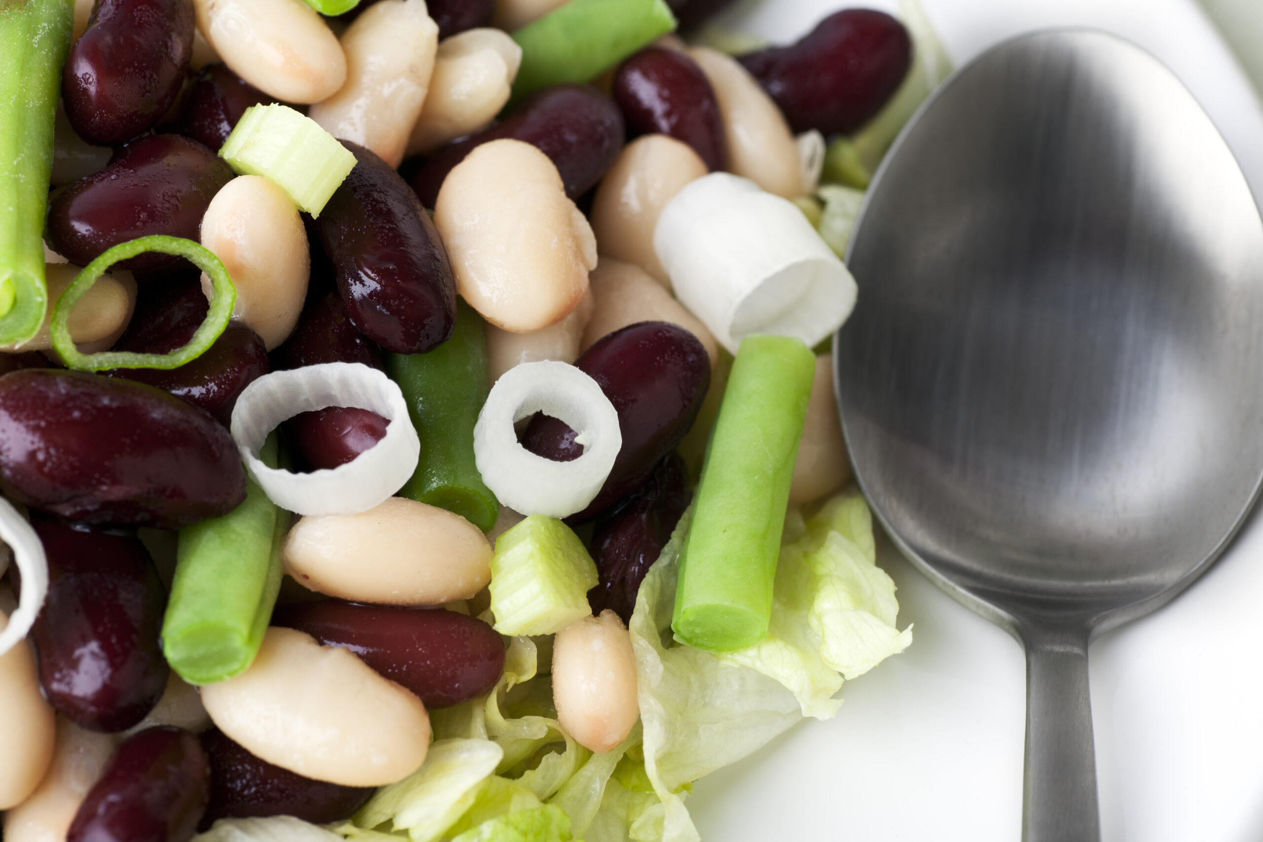 Photo of Three Bean Salad Close Up