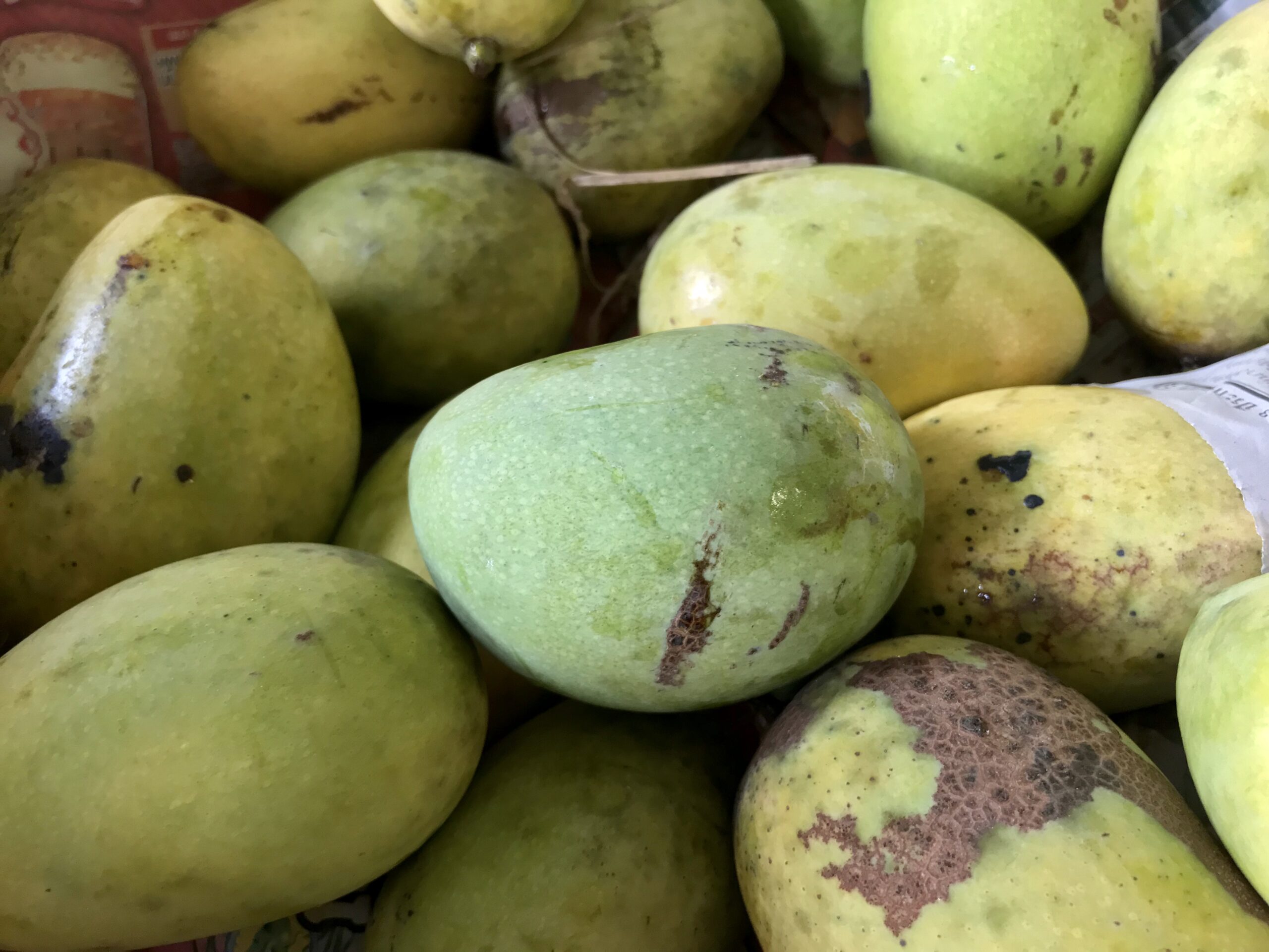 Pile of tropical fruit for healthy eating